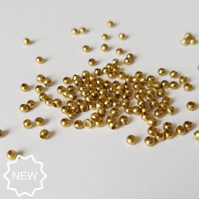 Lot De 10 Perles En Laiton Coloré 10 Mm - Sans Nickel - Pour Création De Bijoux DIY