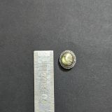 lot 10 pierres rainurées argenté ovale mix