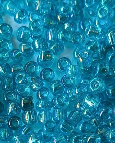 Perles de rocaille n°22 – Bleu Clair pétrôle