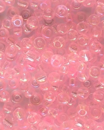 Perles de rocaille n°25 – Rose pétrôle