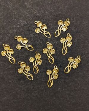 Lot pendentifs laiton n°14 X 10