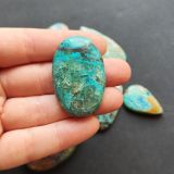 Lot de pierres – chrysocolle n°01 X 10