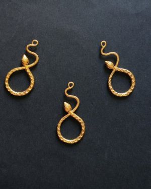 Lot pendentifs laiton avec pierres n°11 X 03