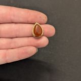 Lot 10 pierres rainurées n°33 – goutte 11X10mm