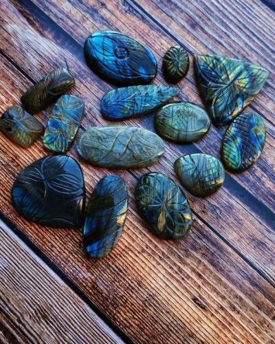 Lot de pierres – labradorites n°10 X 14