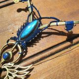 Collier Akasha – micro macramé