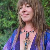 Collier Akasha – micro macramé