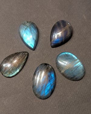 Lot de 5 Labradorites – n°07