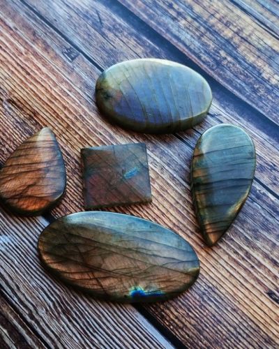 Lot de pierres – labradorites n°04 X 5