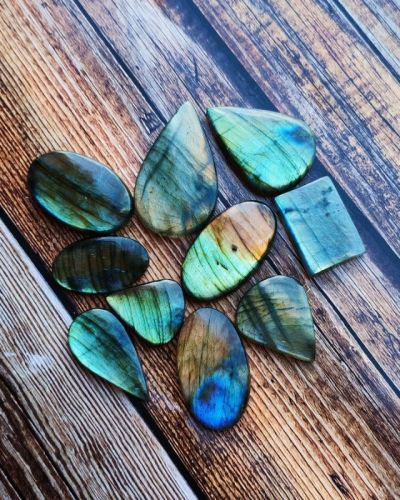 Lot de pierres – labradorites n°01 X 10