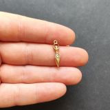 Lot charms laiton n°06 X 10