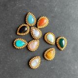 Lot 10 pierres rainurées n°40