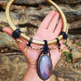 Collier Baingani – micro macramé