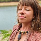 Collier Baingani – micro macramé