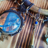 Collier Azaad – micro macramé